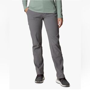 Columbia Sportswear Co Women Gray Saturday Trail Pants Plus Size 24W